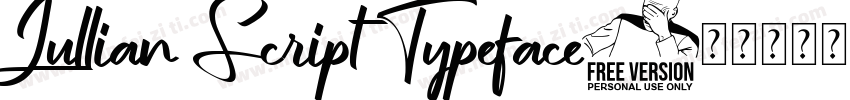 Jullian Script Typeface字体转换